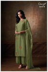 Eshra 4166 By Ganga Bemberg Silk Satin Designer Salwar Suits Wholesale Shop In Surat
